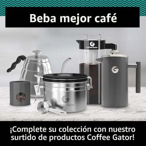 Miniatura 8 de Hervidor De Cuello De Cisne Con Termómetro, De Acero Inoxidable De, Para Verter Sobre Cafetera, Parte Superior De Estufa, Con Boquilla De Goteo De Precisión, Para Café De Goteo