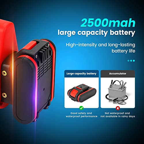 Anbull Cordless Fuel Transfer Pump, Battery Operated Diesel Transfer Pump 12Gpm Self Priming With 2500Mah Lithium Battery, Portable Commercial Battery Powered Biodiesel Liquid Transfer Pump #TOP2