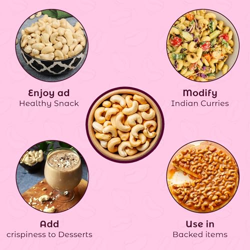 Image of Purevida Cashews 200gm | Rich in Protein, Healthy Fats & Antioxidants | Supports Heart Health & Energy Boost | Crunchy & Delicious | Gluten-Free | Ideal for Snacking, Cooking & Baking (Pack of 2)