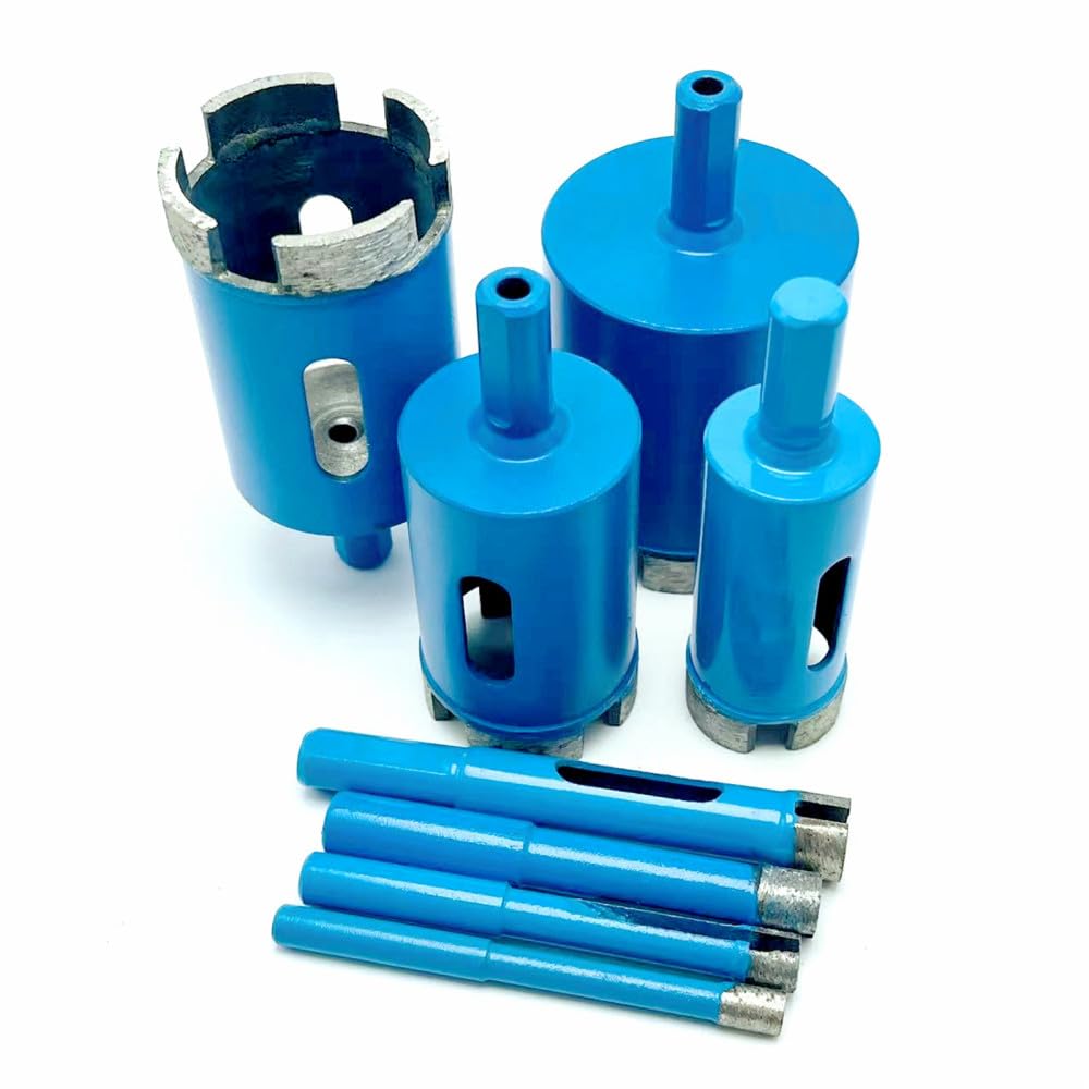 6-75mm Utensili per aprire fori in marmo Punte diamantate Punta per sega a tazza Punta da trapano per mattoni di granito Utensili per perforazione di pietra per calcestruzzo ceramico,35mm