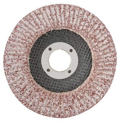 Flap Discs, Aluminum, Regular Thickness, T27 4 1/2 X 7/8 Alu-60 T27Reg - Aluminum: 421-43084 - 4 1/2 x 7/8 alu-60 t27reg - aluminum [Set of 10]