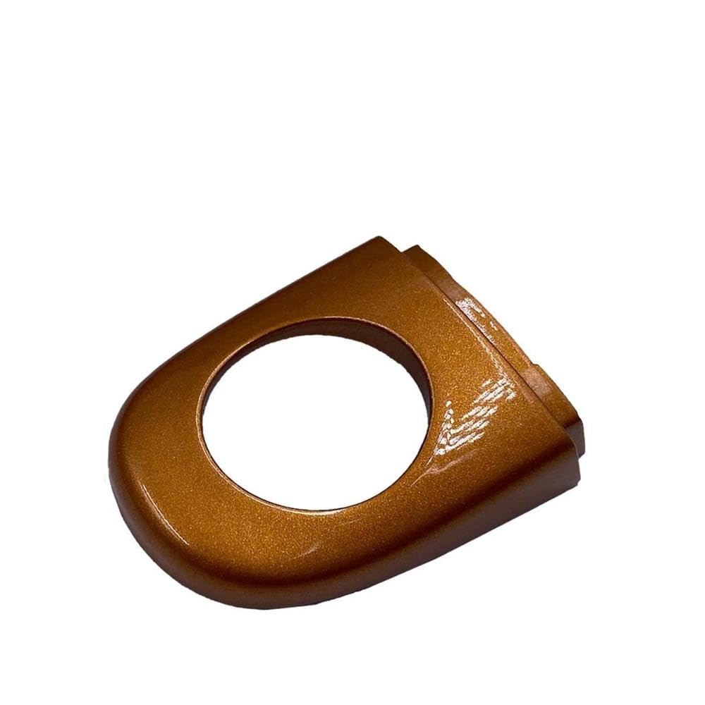 SXQPOCAR Front Left Door Handle Lock Key Hole Cap for Polo 5 6R 6C GTI for Sedan Vento 2011-2018 for Skoda Fabia 2 for Yeti for Rapid 6R4837879A Replacement Parts(Colorful Orange)