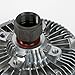 VINSNAPER Radiator Fan Clutch, Automotive Replacement Replacement for 2906 22059 55056840AB, Compatible with Ram 1500 Pickup/Ram 2500 Pickup 09-10 V8 5.7L, Ram 3500 Pickup/Ram 4000 2009