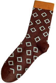 Cusstally Women's Medium Tube Cotton Socks Versatile Stockings Autumn Lingge Pile Stockings Fresh Socks Vs Socks for Women Women Socks (Color : Red, Size : One Size)