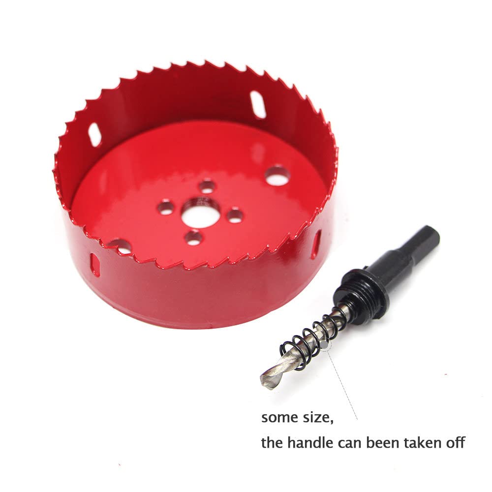 Broca de taladro de madera bimetálica de 16-200 mm, 1 pieza para carpintería, broca de madera para bricolaje, 160 mm, 1 pieza