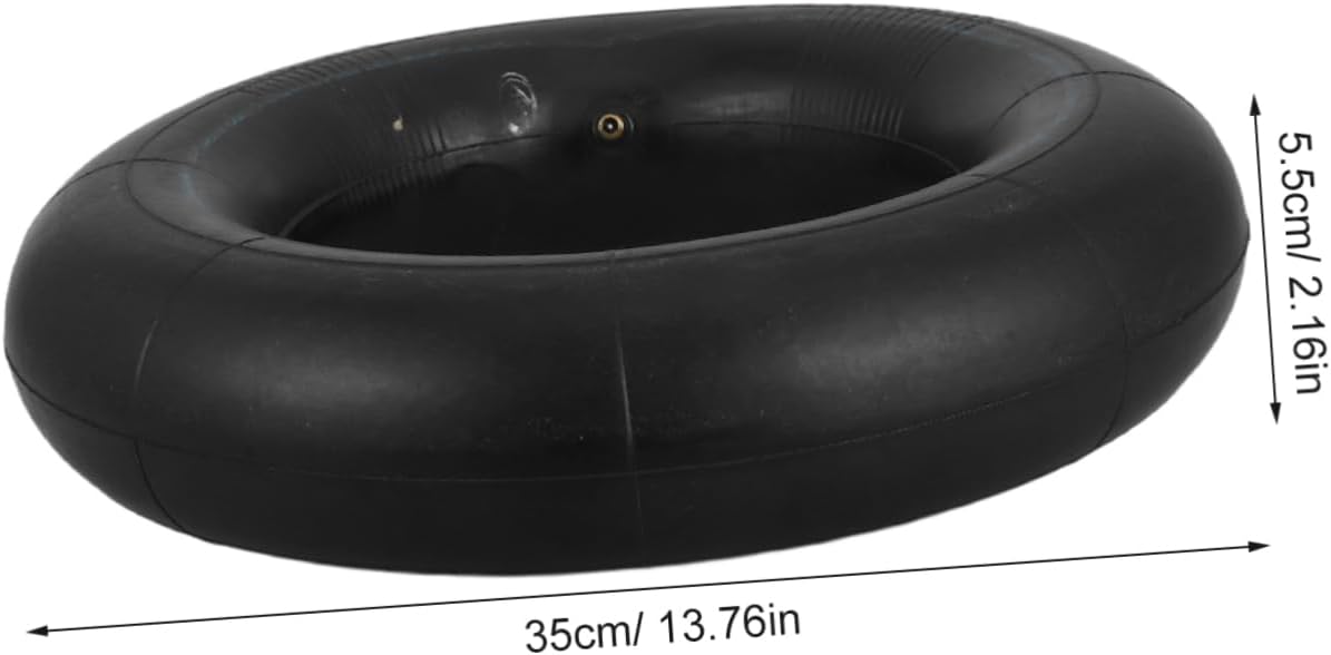 Garden Cart Tire Set Replacement Tires Inner Tube Kit for Wheelbarrow Beach Wagon Sturdy Easy Install Comfortable Ride