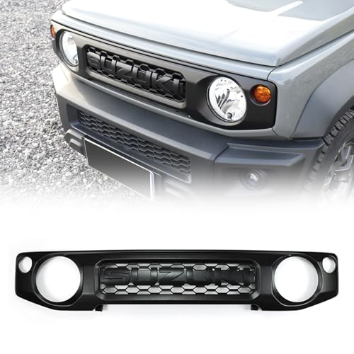 Amazon | Niceffort 新型スズキジムニー フロントグリルガーニッシュ