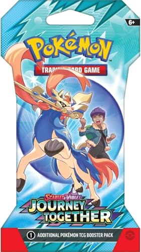 Pokemon TCG - Scarlet & Violet: Journey Together - 1 Blister Pack, Random Draw