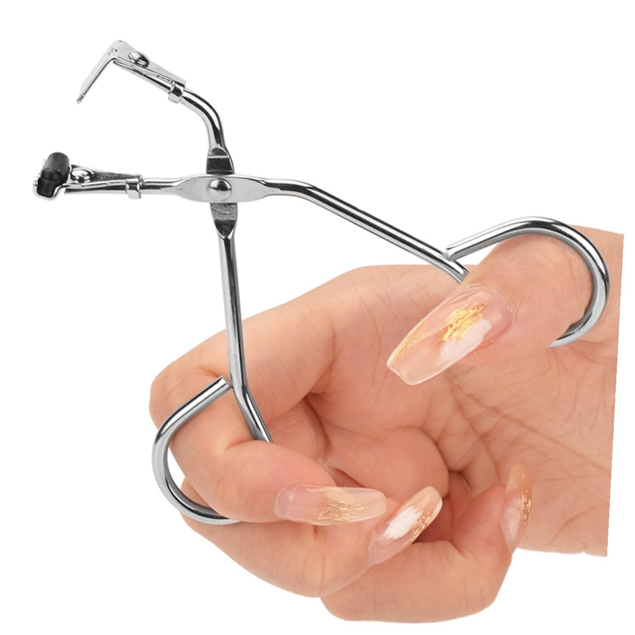 Ipetboom Rizador De Pestañas De Mano Práctico Pinza Rizadora De Pestañas Para Maquillaje Para Mujeres
