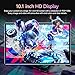 XIMIOGOO 10.1 inch Tablet, 2025 Latest Android 15 Tablet 12GB RAM 256GB ROM, 2 in 1 Tablets 8000mAh Battery, Wi-Fi & Bluetooth, with Stand Case & Stylus Mouse, Dual Camera