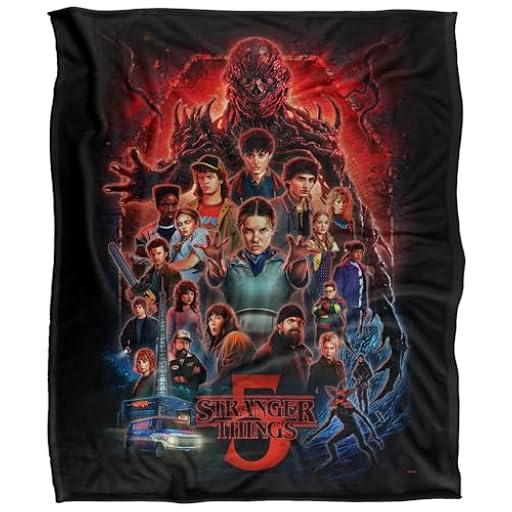 Stranger Things Season 5 Poster Silky Touch Super Soft Throw Blanket 152 X 127 Cm | Ya disponible en tu tienda friki favorita! En mundofriki.es! Stranger Things Season 5 Poster Silky Touch Super Soft Throw Blanket 152 X 127 Cm | Ya disponible en tu tienda friki favorita! En mundofriki.es!