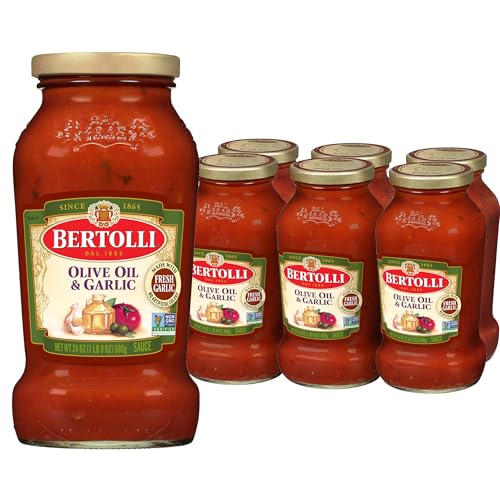 Bertolli Pasta Sauce with Olive Oil and Garlic, Spaghetti Tomato