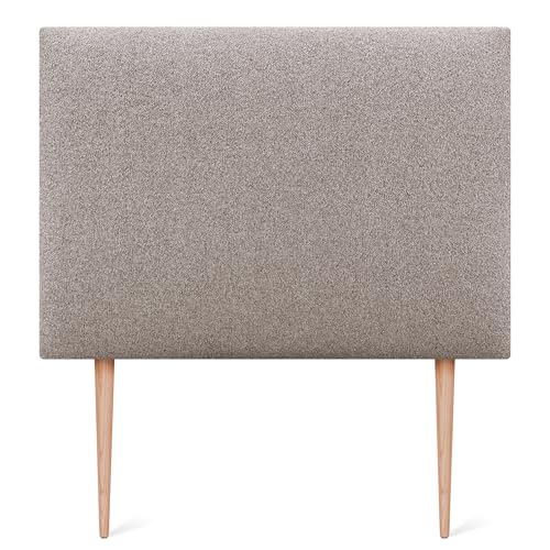 DHOME Cabecero Tapizado Liso de Tela Aqualine