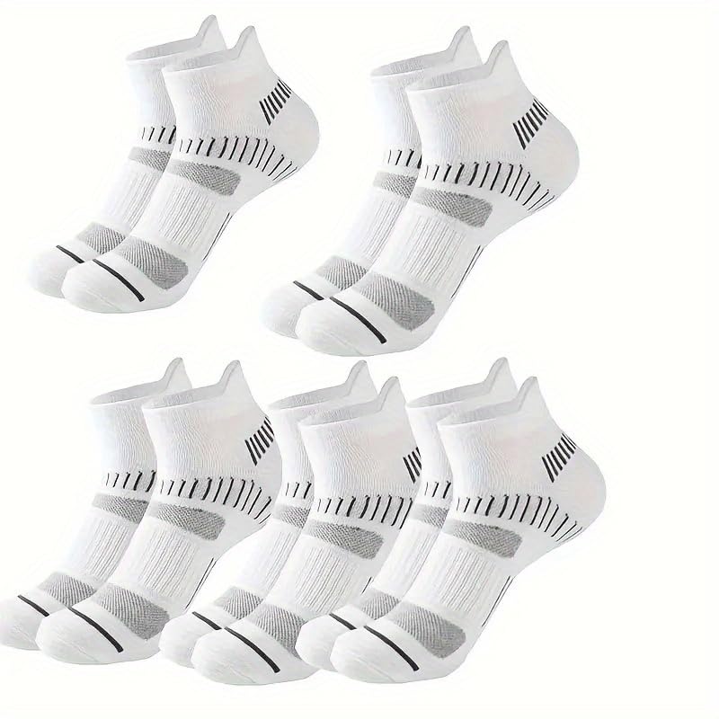 Socks for Men, Suitable for All Seasons, Sweat Wicking and Breathable (5 Pairs)3