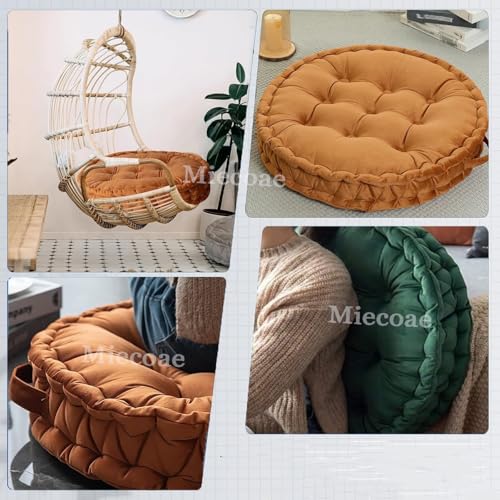 Cojín redondo para silla interior y suelo de sala de estar Y4 7