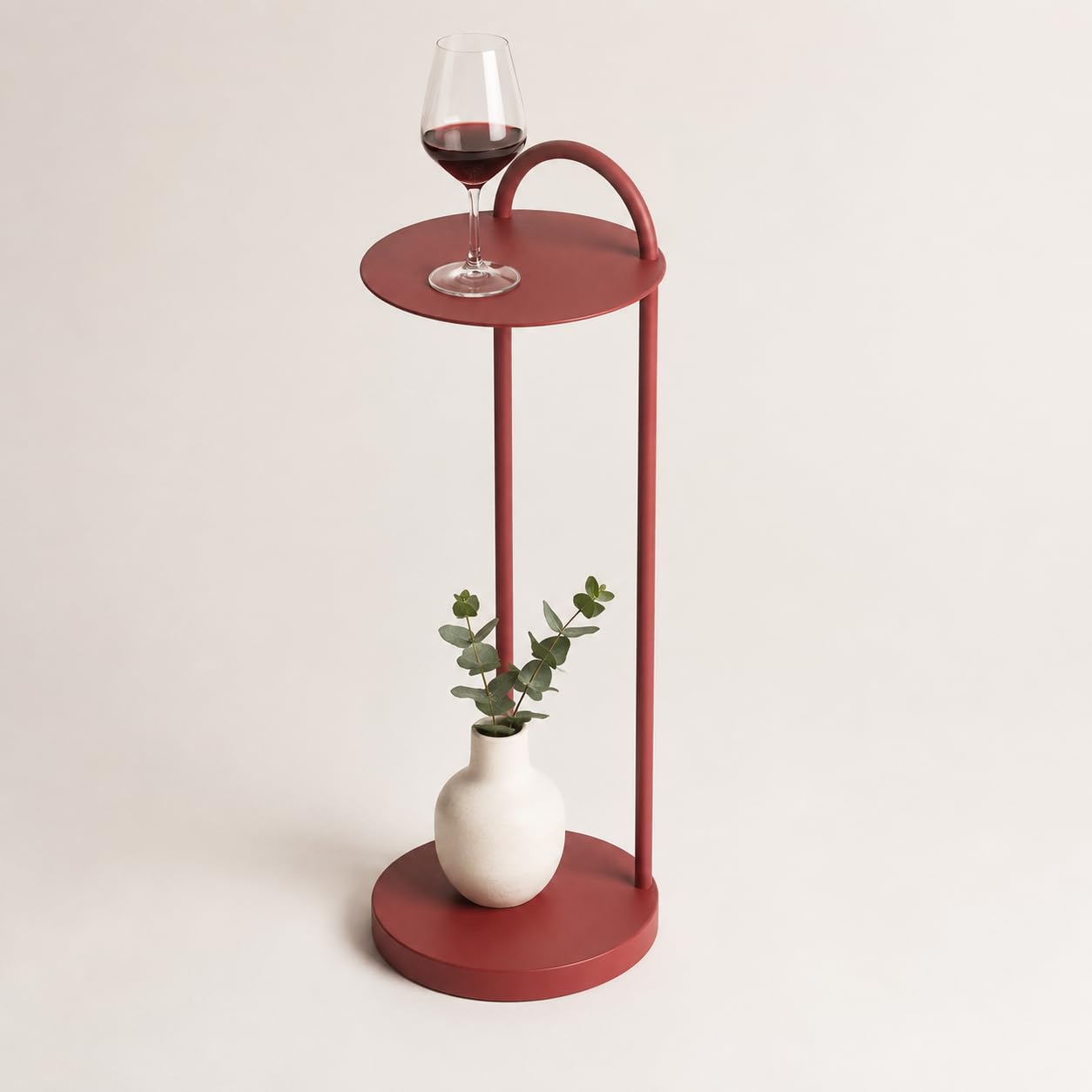 Side Table for Living Room & Bedroom, Sofa End Table, Drink Stand, Coffee Stand, Accent Furniture for Home Decor, Flower & Book Display, Contemporary Design-image-38