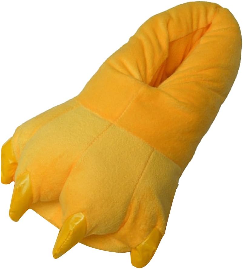 Slippers Unisex Animal Fantasy Plush Slippers Paw Cosplay