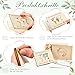 Imagen de Maitys Set de 4 Regalos de Dinero de Madera para Bodas Incluye Caja
