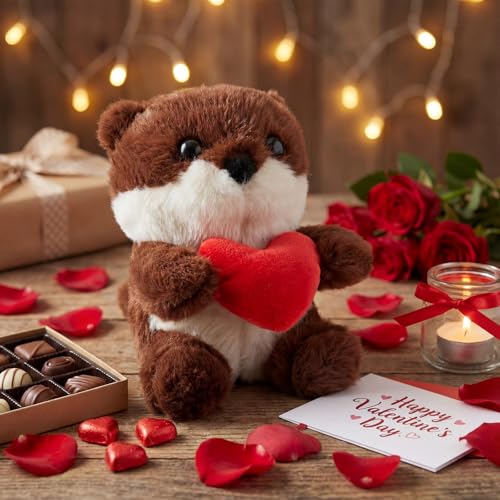 Loutre en peluche Blueweenly, le doudou compact de 14 cm qui déborde d'amour