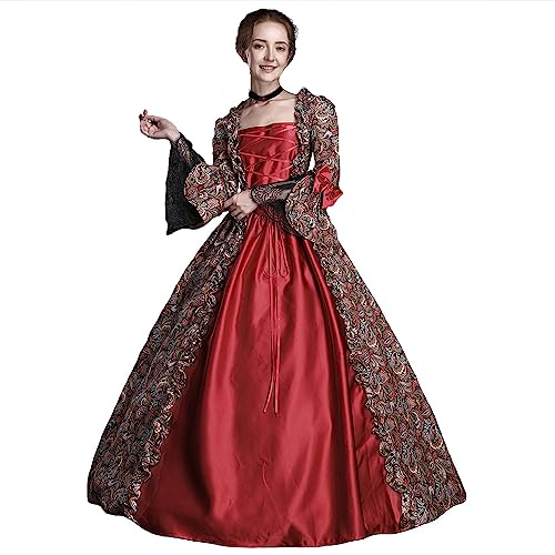 Women 18th Century Renaissance Gothic Victorian Dresses Masquerade Costumes