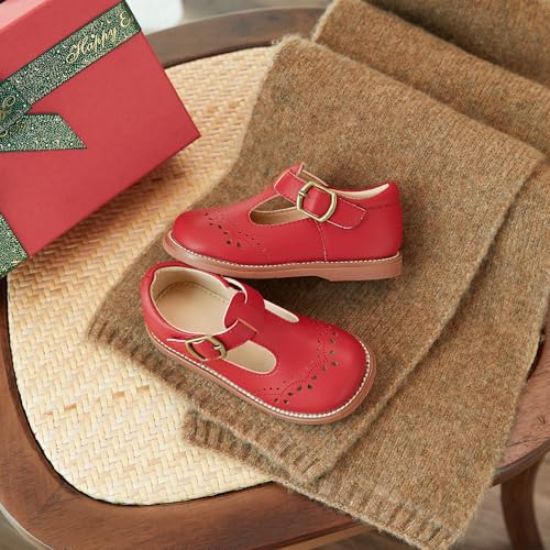 Image of Otter MOMO Toddler /Little Girls Mary Jane Slip-on School Uniform Party Dress Shoes