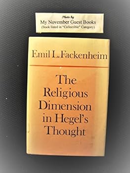 Hardcover Religious Dimension in Hegel's Thought Book