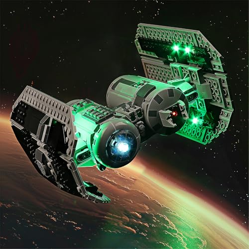 BRICKSHINING LED Lighting Compatible with Lego TIE Bomber 75347, Light Kit Compatible with Lego 75347, Giving Light to Model, NOT Included The Model Set(Classic Edition)