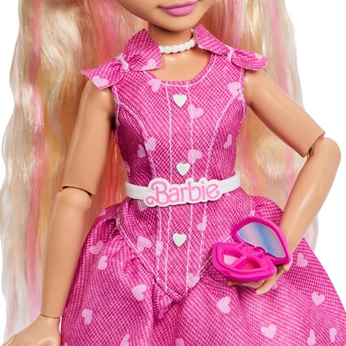 Image of Barbie Dream Besties Malibu inch Fashion Doll & Accessories, Posable with Blonde Hair & Makeup-Themed Toy Pieces | Fashion Doll with Removable Fashions & Makeup Themed Accessories, Ages 3+