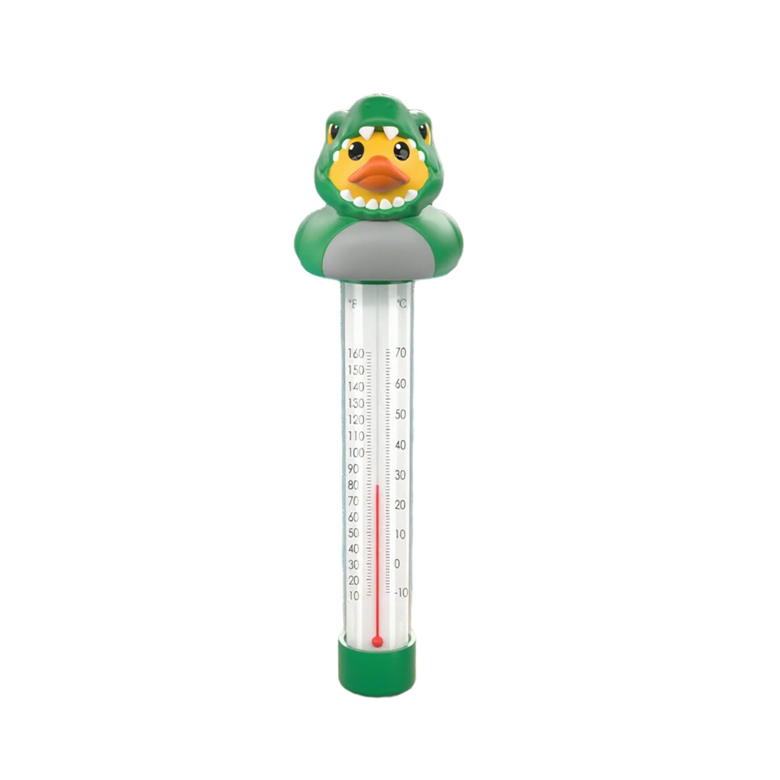 Cartoon Animal Themed Pool Thermometers with Floating Design for Easy Reading in Pools and Hot Tubs Temperature Gauge Floating Water Temperature Measure