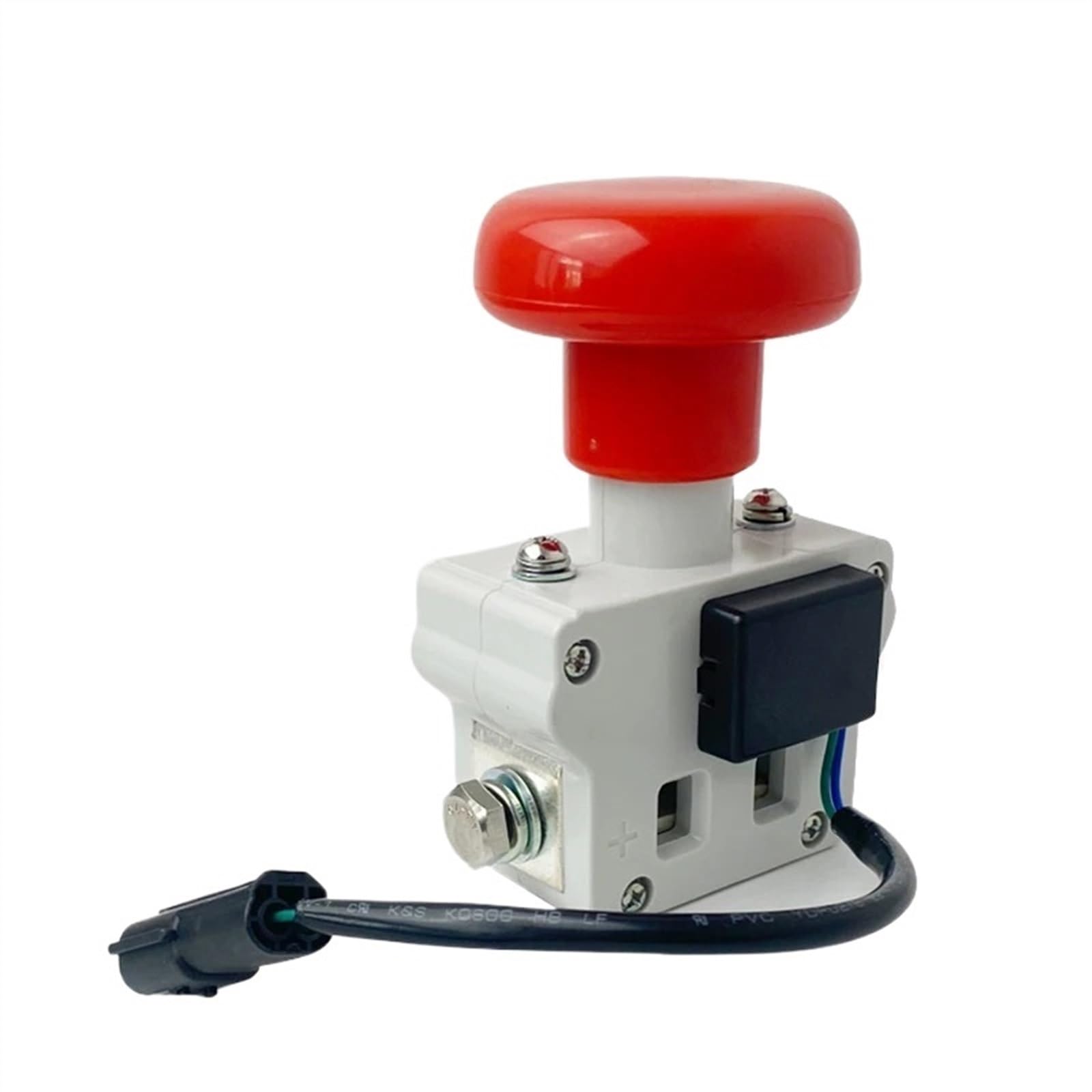 Interruptor de botón eléctrico de la seta de la parada de emergencia de la alimentación de DC de la carretilla elevadora de apilamiento de la plataforma eléctrica ZJK300A