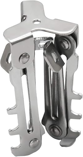 Miniatura 7 de MCAMPAS Soporte plegable universal del soporte del bote del acero inoxidable 304 para la botella que acampa del butano