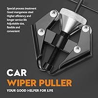 Vista 2 de Extractor de extracción de terminales de batería de brazo de limpiaparabrisas automotriz, herramientas de reparación de limpiaparabrisas