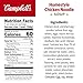 Campbell's 200000027358 Homestyle Chicken Noodle Soup, Perfect Lunch Snack, 7 Ounce Microwavable Cup, 4 Count
