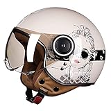 ✿ Professioneller Motorradhelm - Der Helm entspricht der ECE-Norm und ist somit für den gesamten europäischen Straßenverkehr zugelassen. Es ist ein sehr wichtiges Sicherheitsinstrument in Ihrem Leben im Freien.
