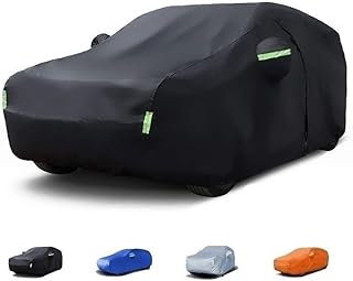 Telo Copriauto da Esterno -, Pick-up Cover, Bayer Materiale per Protezione da Tutti i meteorologici, 4 Colori (Color : Black, Size : for Ford Ranger)