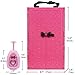 ZITA ELEMENT Doll Closet Wardrobe for 11.5 Inch Girl Doll Clothes and Accessories Storage - Lot 101 Items Including Wardrobe, Trunk, Casual Wear, Dress, Swimsuits, Hangers, Shoes, Bags and Necklaces
