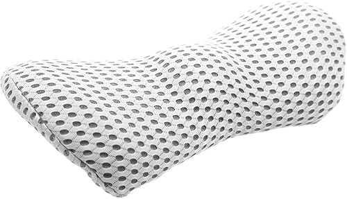 Miniatura 1 de Almohada de apoyo lumbar para silla de oficina y asiento de automóvil, espuma viscoelástica perfectamente equilibrada, cojín de respaldo inferior de