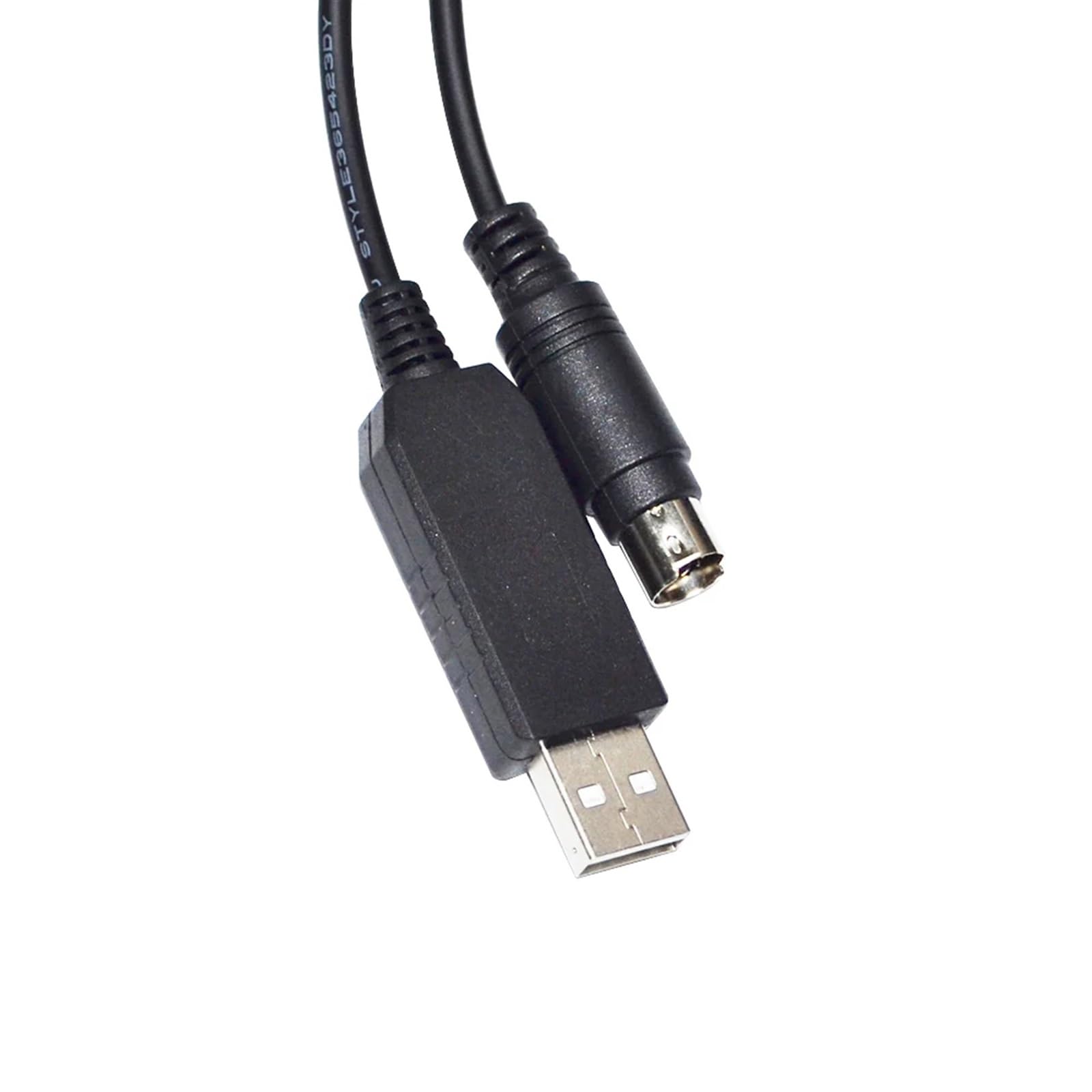 BIVOO ADAPTATEUR USB VERS MINI DIN 4 BROCHES CONVERTISSEUR RS232 CÂBLE DE COMMUNICATION SÉRIE(3 metres,DB9-MINI DIN)