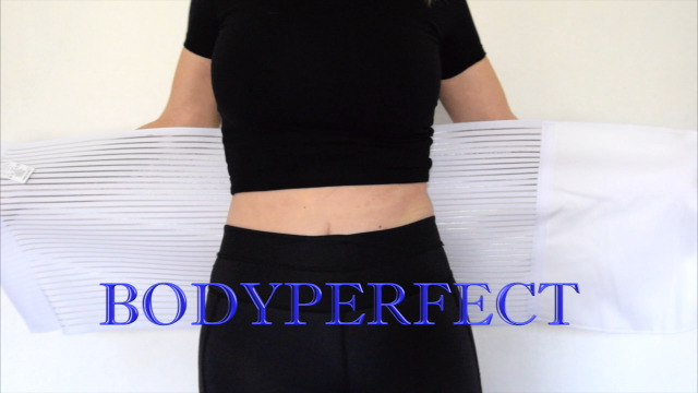 BODYPERFECT Fascia Lana Pancera Elastica Contenitiva Unisex Offre Protezione Addominale e