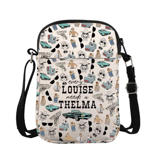 ZJXHPO Friend Cross Body Bag Louise Needs A Thelma Messenger Bag Thelma Shoulder Bag Road Trip Gift (Needs A Thelma CB)