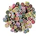 Warm Girl 50PC Canes 3D Design Rods Sticks Sticker Nail Art Decorations Nail Art Tools (Cake)
