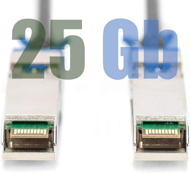 Elfcam® - 5 Mètres Câble Fibre Optique 25Gbit/s OM3 SFP28 à SFP28 AOC Câble,5m