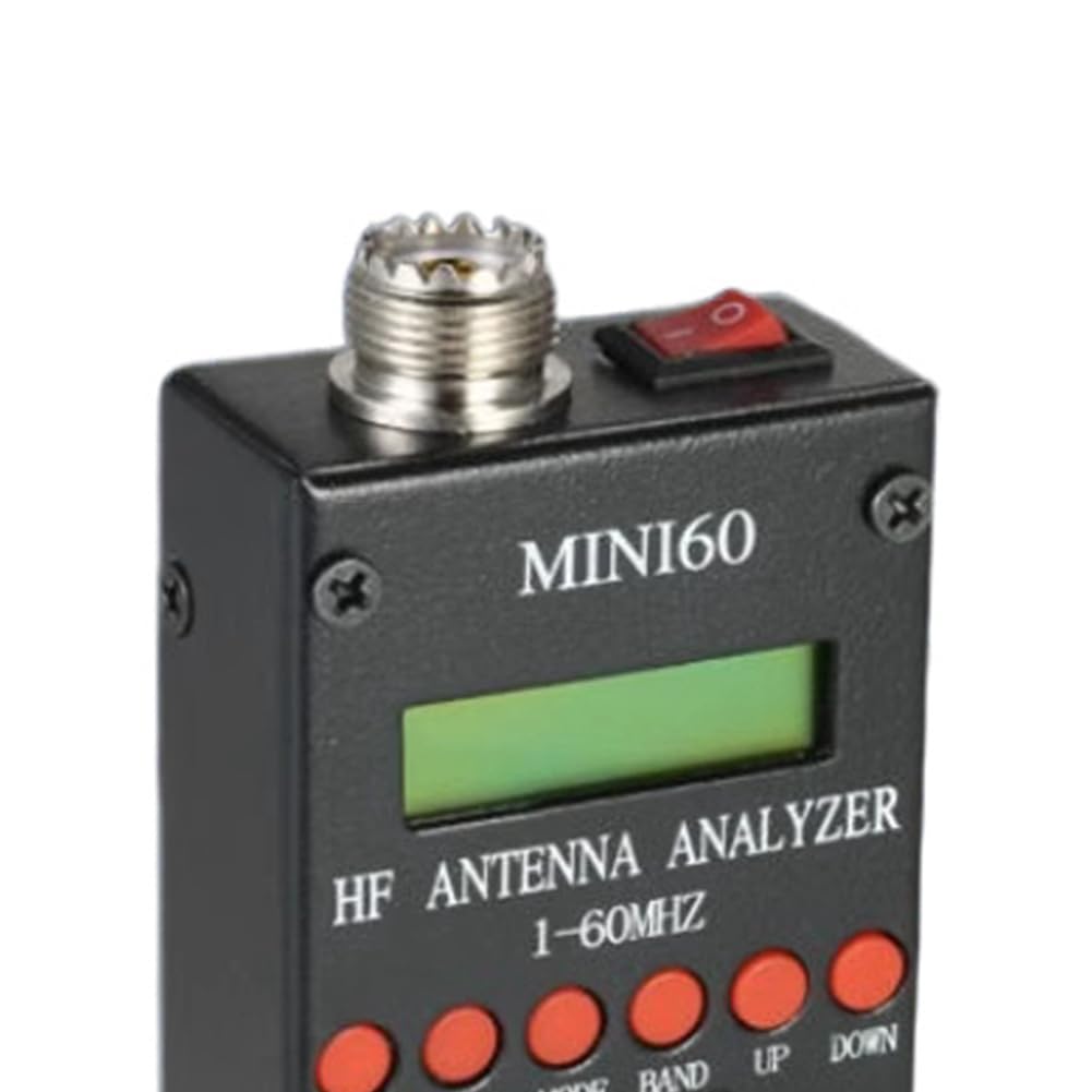 Antennenanalysator-Messgerät PC-Antennenanalysator-Messgerät-Kit Mini60 Sark100 1-60 MHz Hf Ant Swr mit Bt Android App PC-Software für Amateurfunk-Hobbisten
