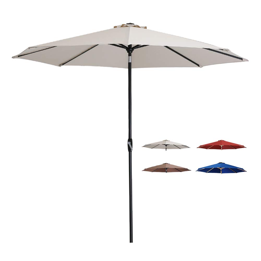 Tempera Patio Umbrella 10ft Outdoor Gard Buy Online In Japan At Desertcart