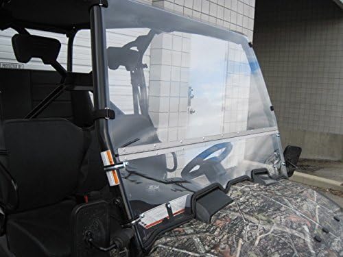 TerraRider Tilting UTV Windshield Compatible with Kymco 450 (2014+) - Standard 3/16"