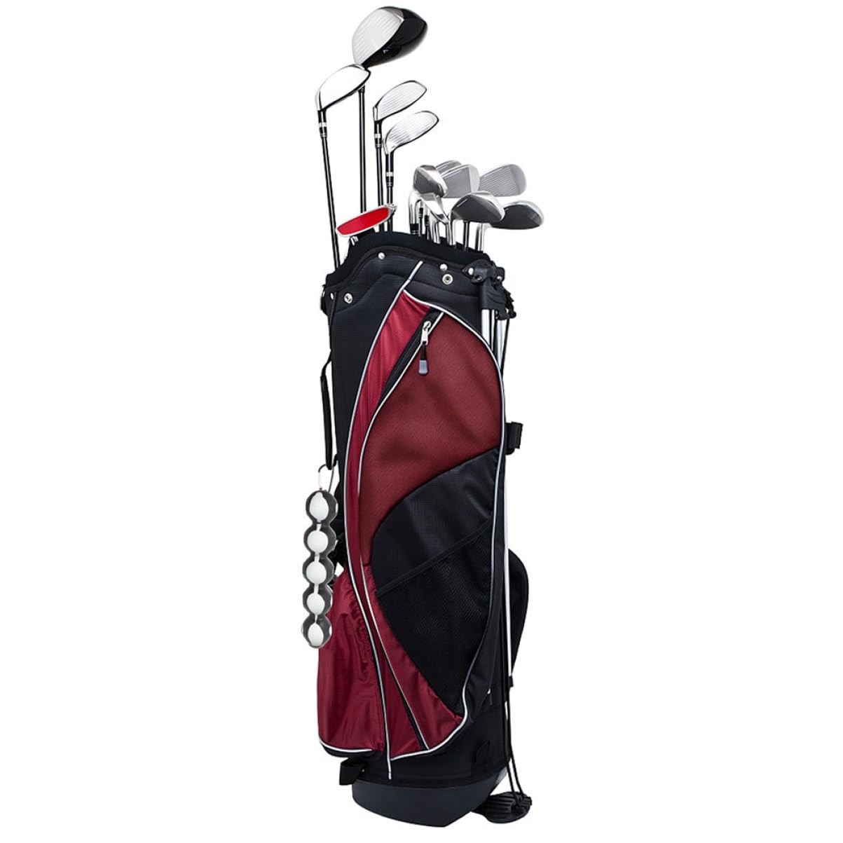 Porte-Golf en Silicone Noir Abaodam Lot de 2 Clip Portable Protection Accessoires pour Voiturette de Golf