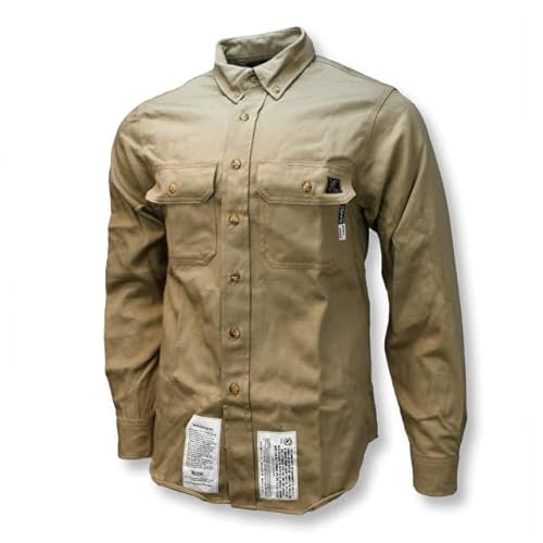 7 oz Indura FR Shirt - Khaki - Size 2X