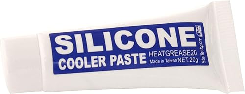 StarTechcom Compuesto de Pasta Térmica de 071oz para Disipadores de Calor - Grasa de Calor - Pasta de Cpu - Compuesto Térmico HEATGREASE20 Blanco
