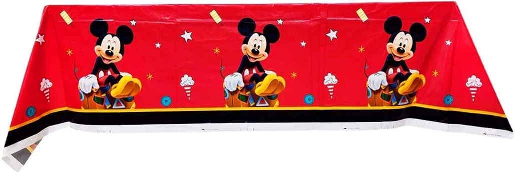 Mickey ear party supplies, set includes dinner plate / napkin / tablecloth. Mickey party supplies,mickey party supplies,Mickey's birthday party decoration