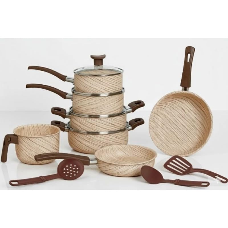 D'Italia - Aluminio Firenze - D'Italia Panelas - Conjunto de Pane...